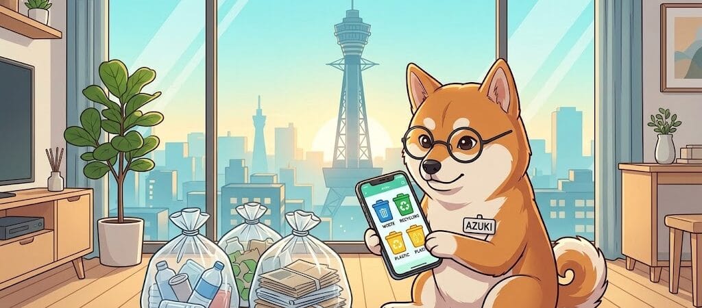 [비자/행정] 까마귀도 울고 갈 오사카 쓰레기 분리수거! 오사카시 분리배출 종류 및 자원 수거 완벽 공략집 (feat. 산아루 앱)