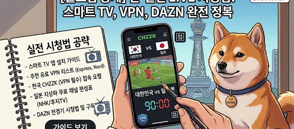 2026 북중미 월드컵, 일본에서 실시간으로 시청하는 방법 완전 정리! 2026 북중미 월드컵, 일본에서 실시간으로 시청하는 방법 완전 정리!