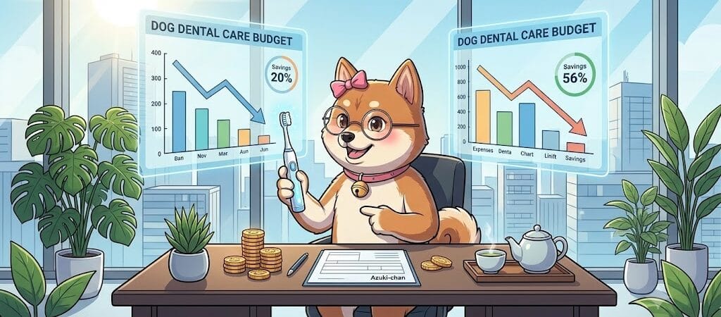 [오사카라이프/반려견] 일본 마메시바 집사가 전하는 강아지 이빨케어(お口ケア)의 모든 것! 아마존 내돈내산 추천템 & 관리 비용 시뮬레이터 배포