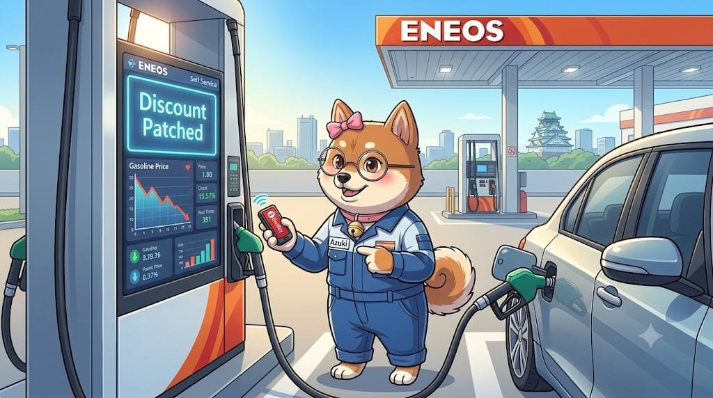 [일본 생활 테크] 일본 주유비 디버깅! 에네오스(ENEOS) 카드와 주유비 절약 3대 패치 가이드