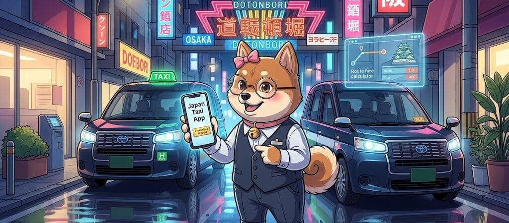 [오사카라이프/여행팁] 일본 택시 어플 3대장 우버·GO·DiDi 완벽 비교! 요금 정보부터 할인 프로모션 꿀팁까지 총정리